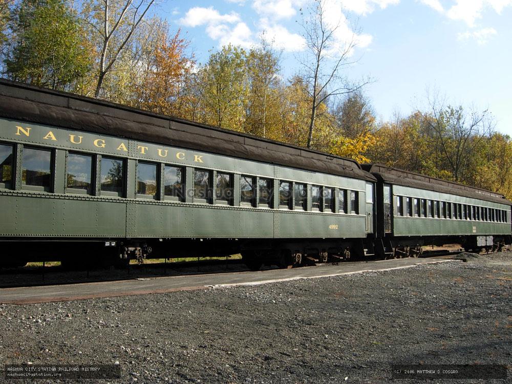 Digital Image: Naugatuck Railroad excursion train